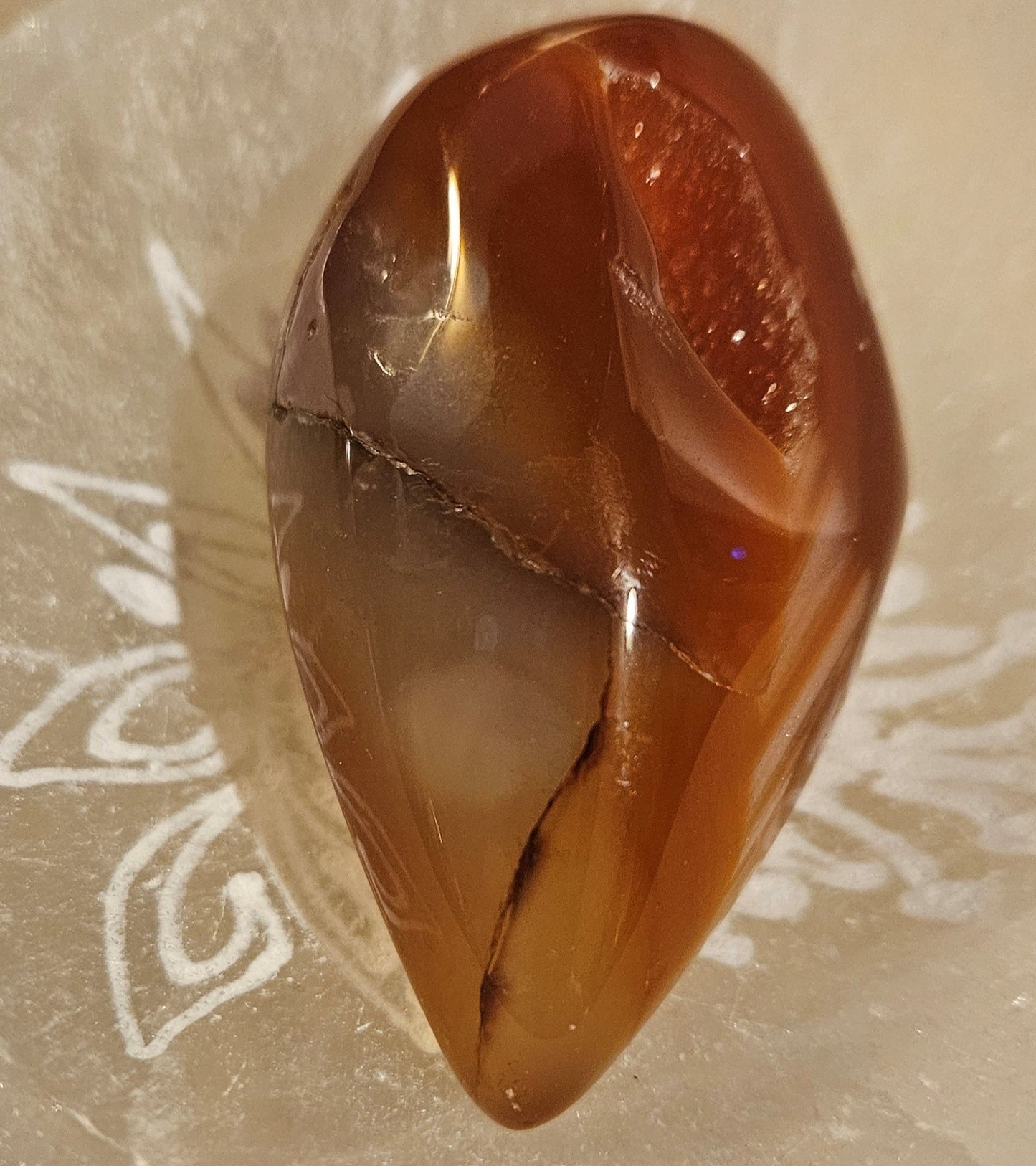 Carnelian Geode Druzy #11