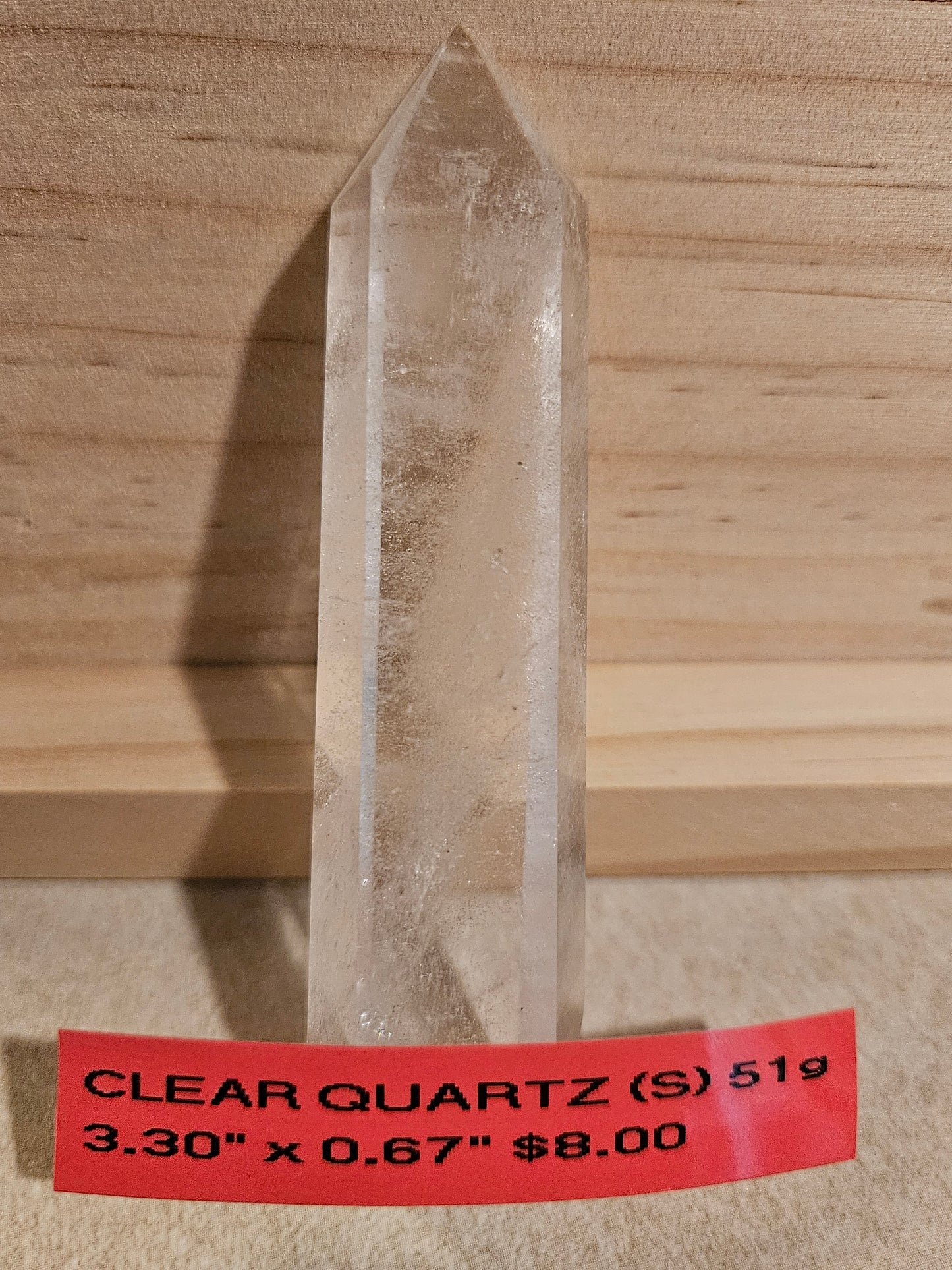 Crackle Quartz Tower