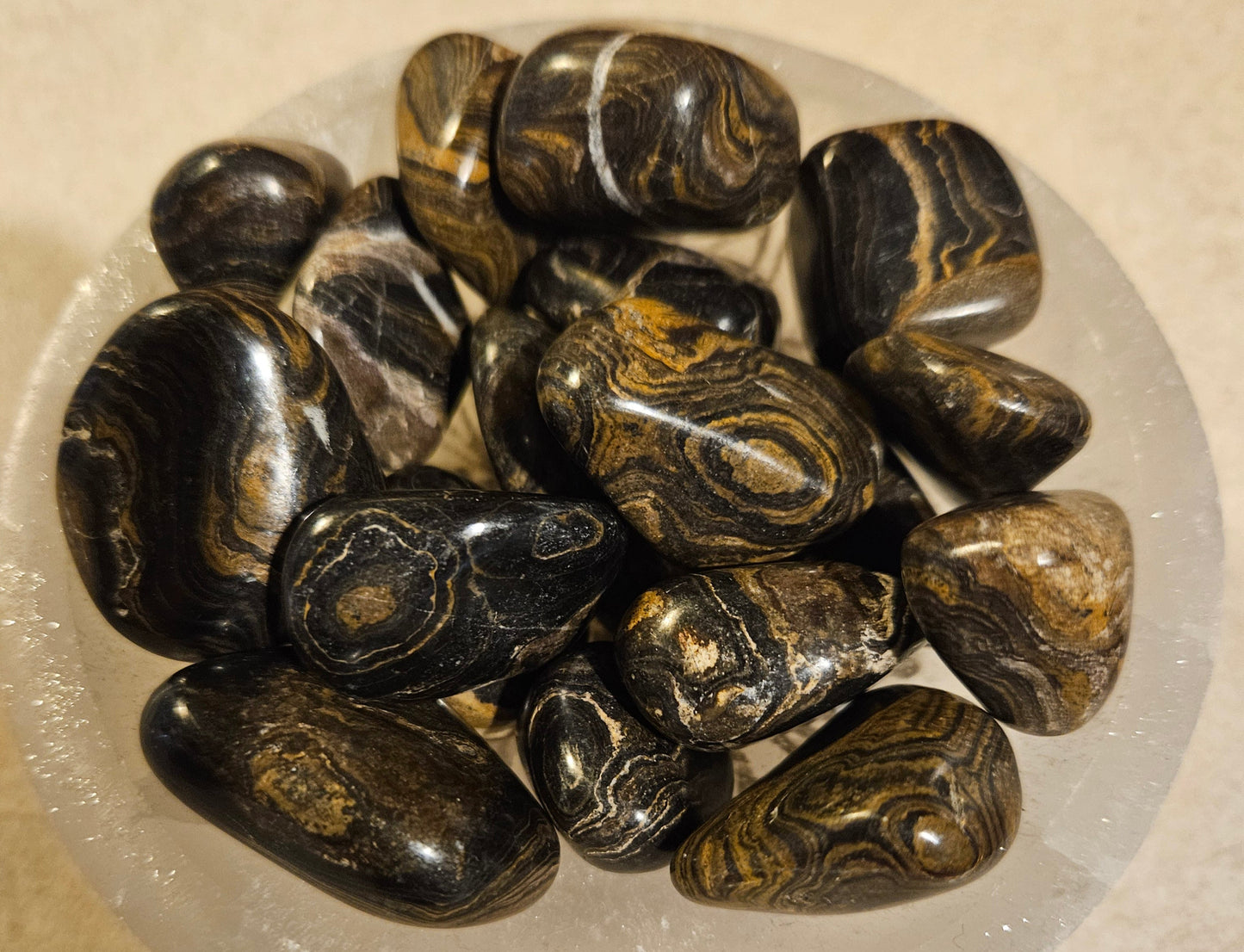 Stromatolite (Peru) Tumble Stone (20-35mm)