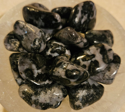 Indigo Gabbro Tumble Stone