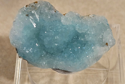 Hemimorphite (Sparkling Sky-Blue)