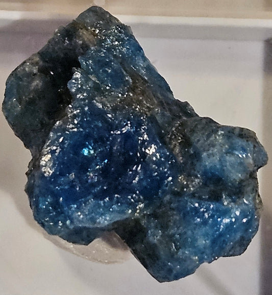 Bright Blue Apatite (Raw Mineral)