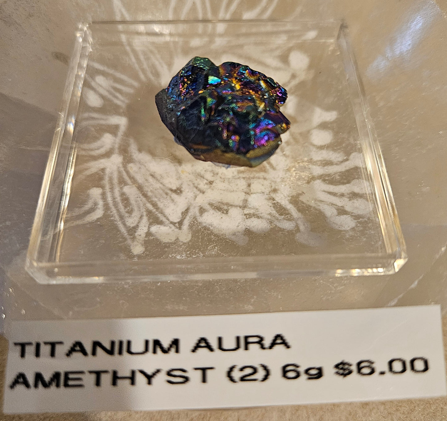 Titanium Aura  - Amethyst 2