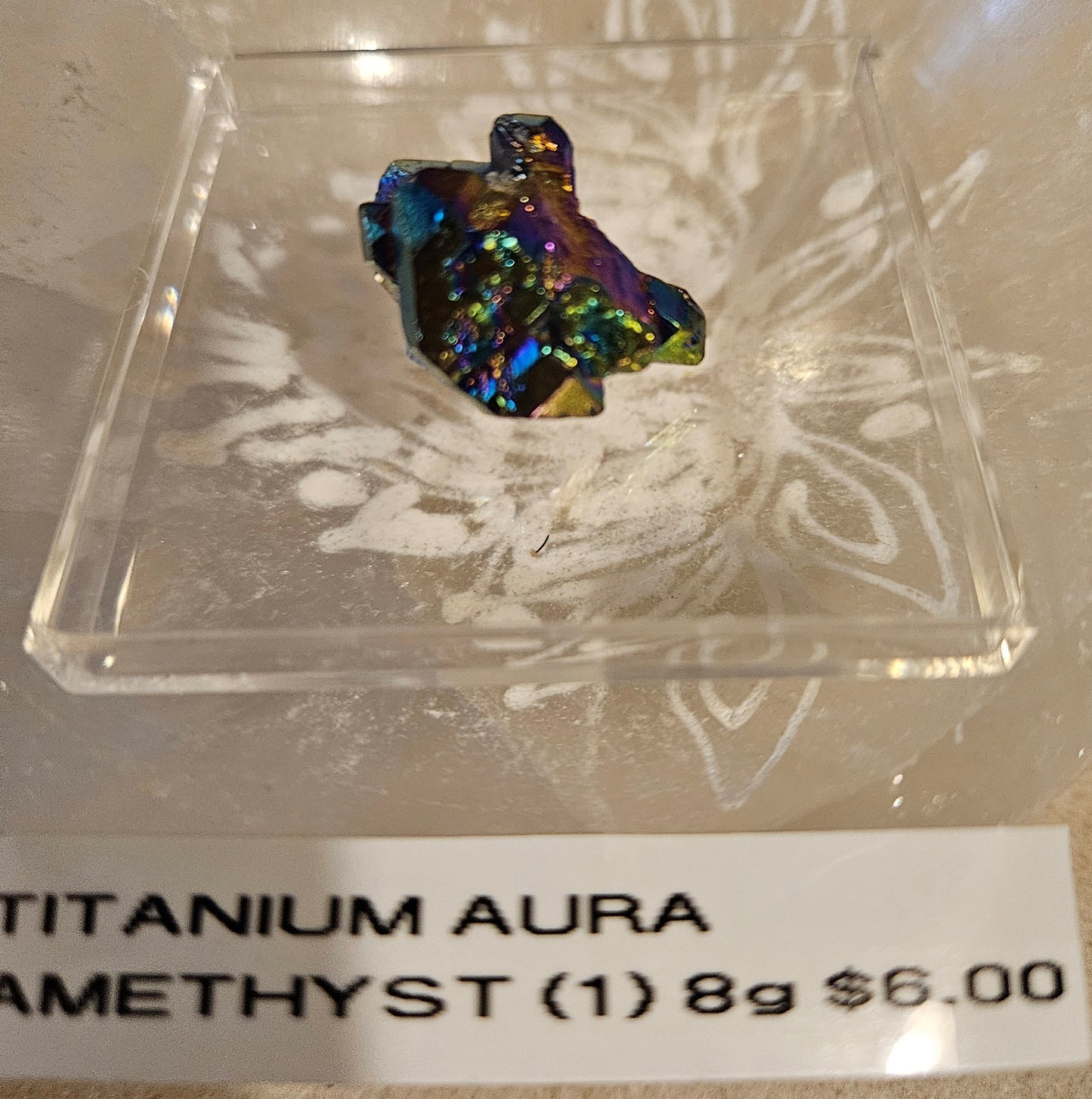 Titanium Aura  - Amethyst 1