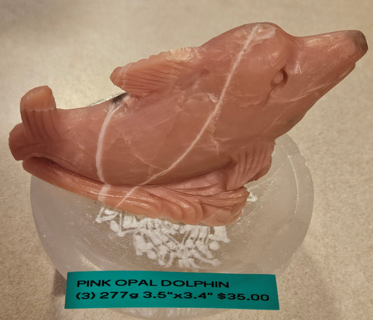Pink Opal Dolphins (1-5)  3