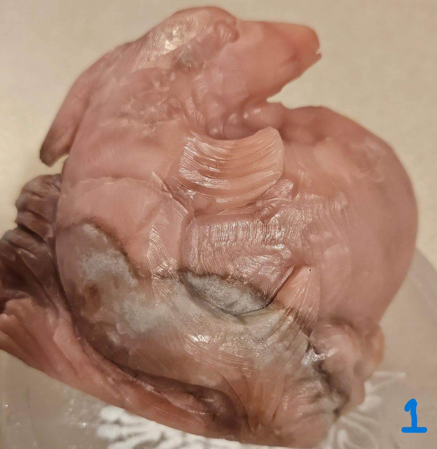 Pink Opal Dolphins (1-5)  1