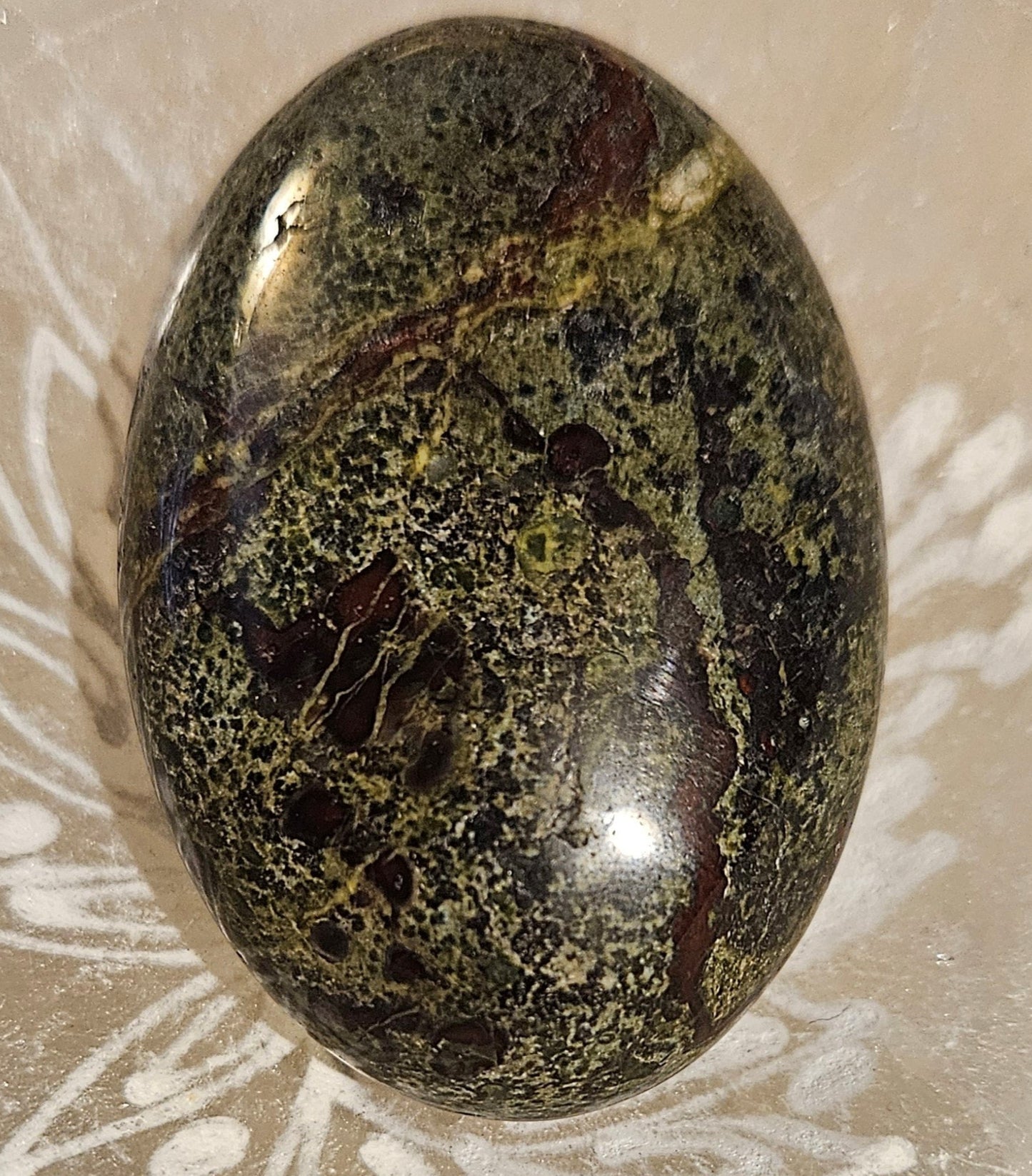 Dragon's Blood Palm Stone