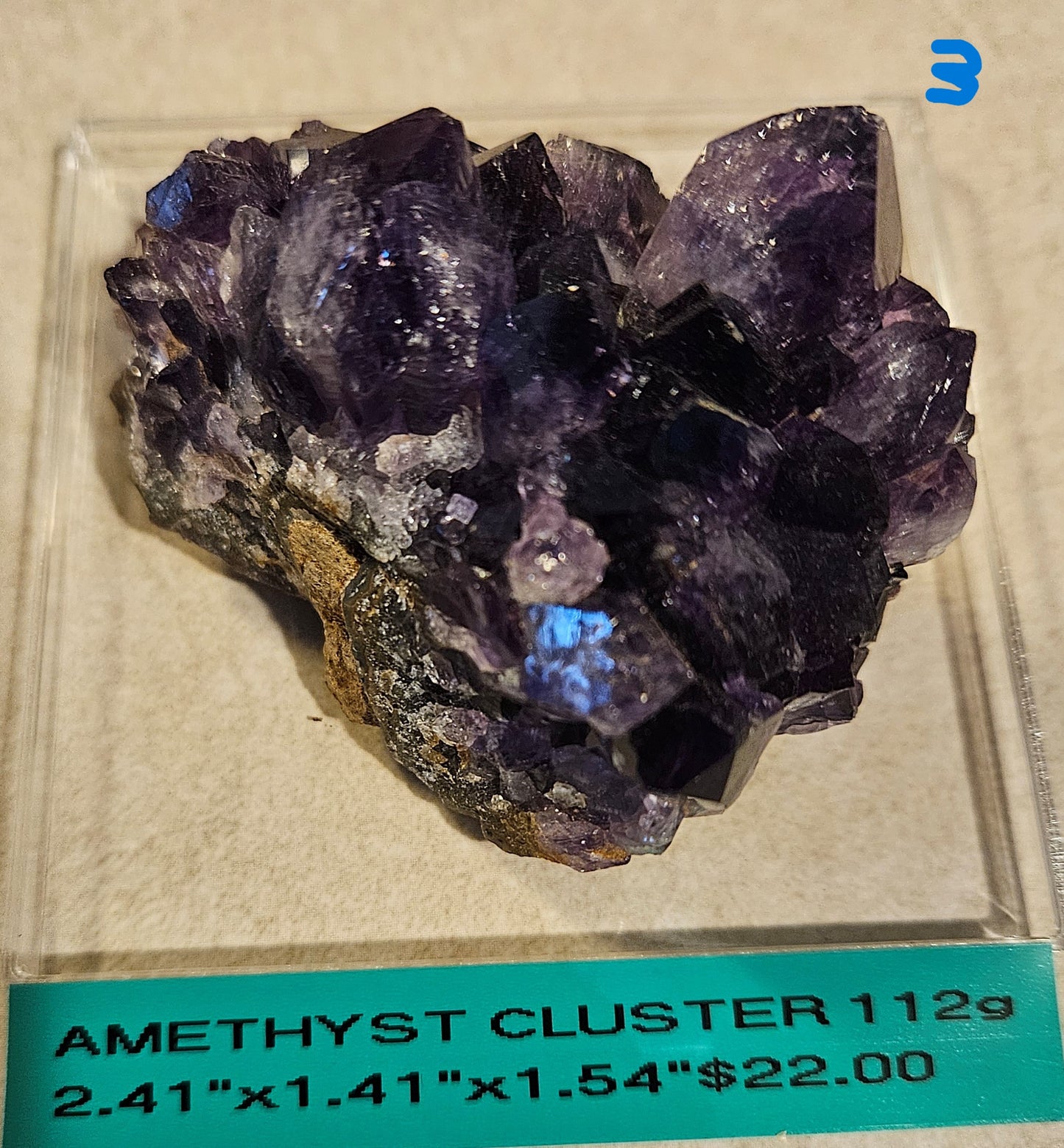 Amethyst Cluster 3