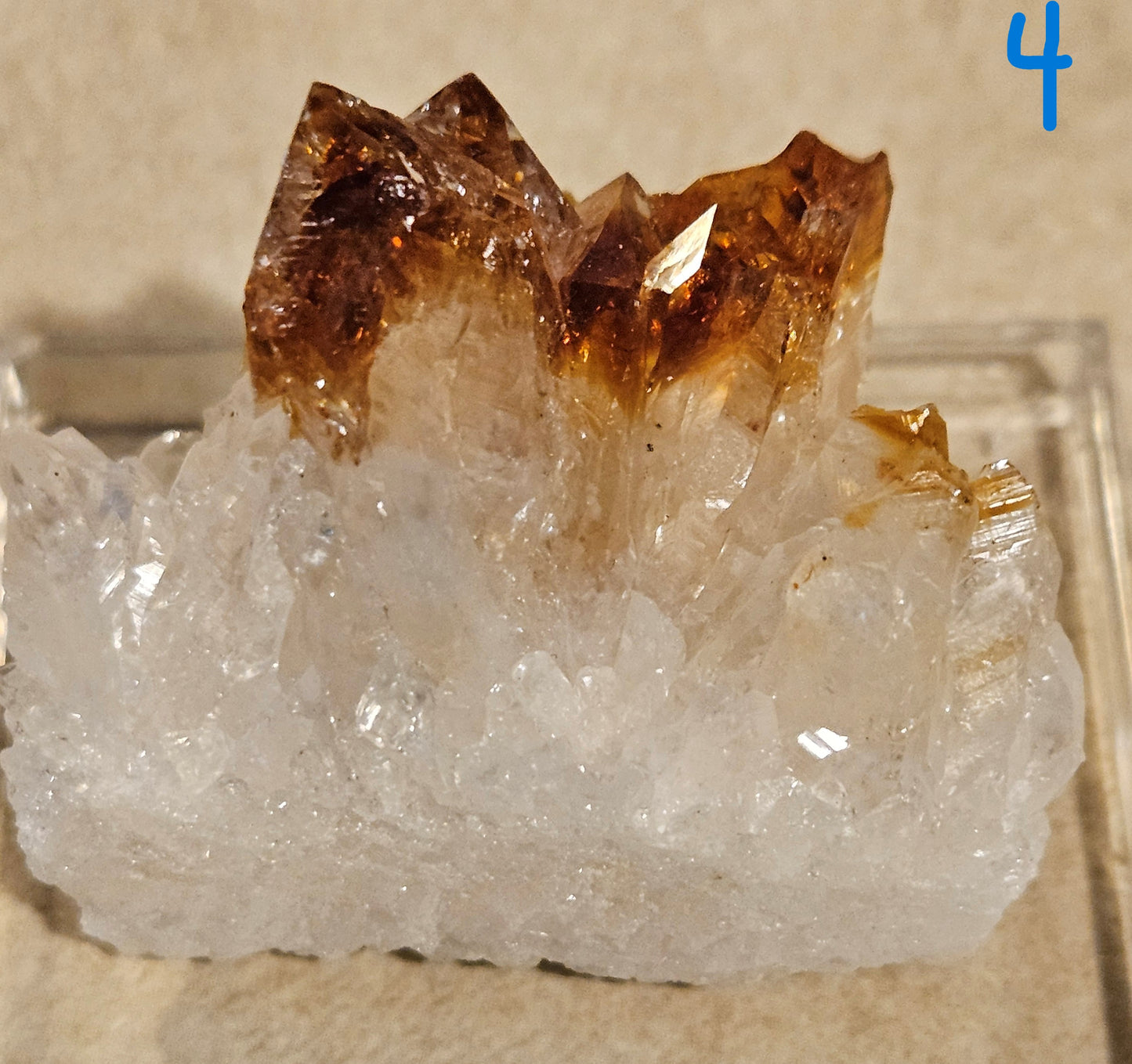 Citrine w/Druzy Cluster [batch 1]  4