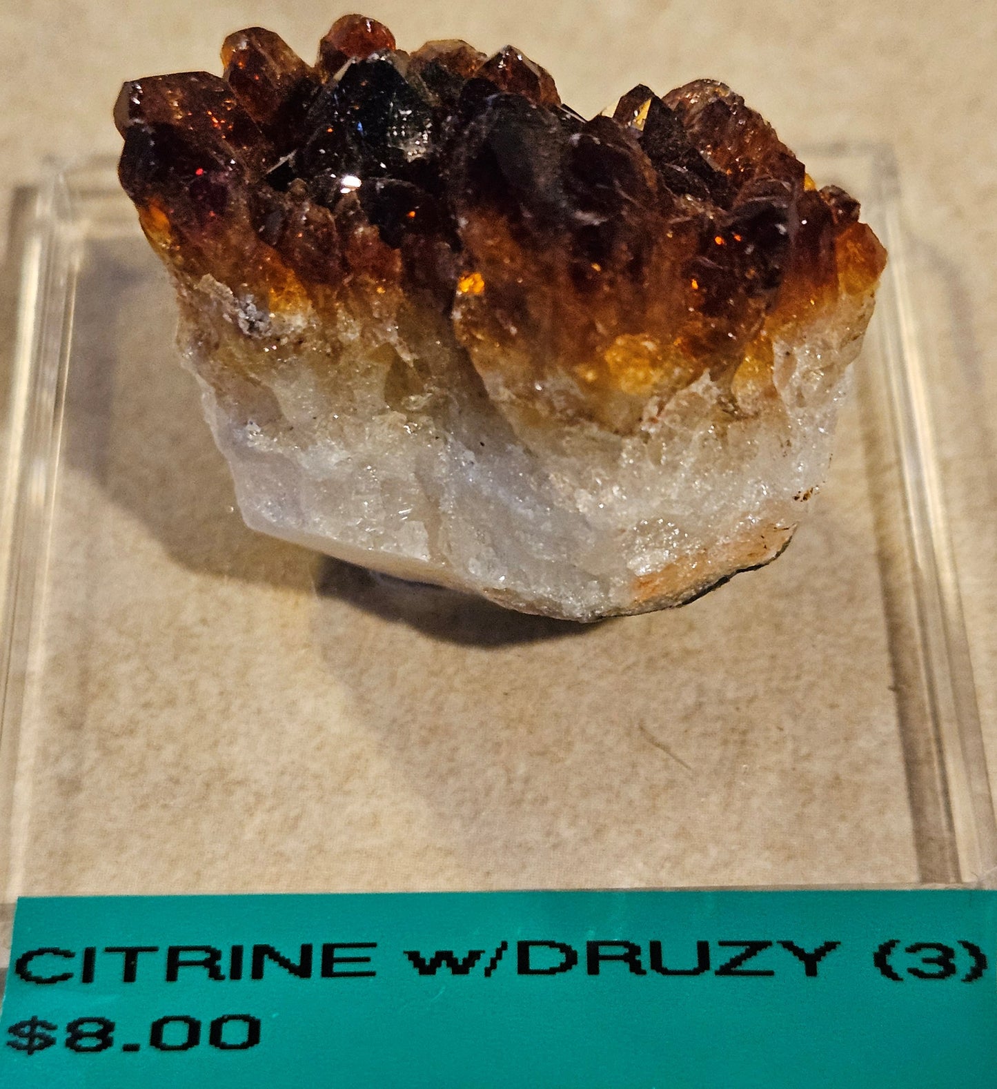 Citrine w/Druzy (batch 2 - 8 pieces) 3