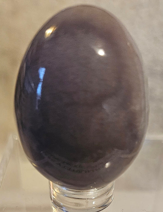 Lilac Yttrium Fluorite Egg (Mexico) [RARE]