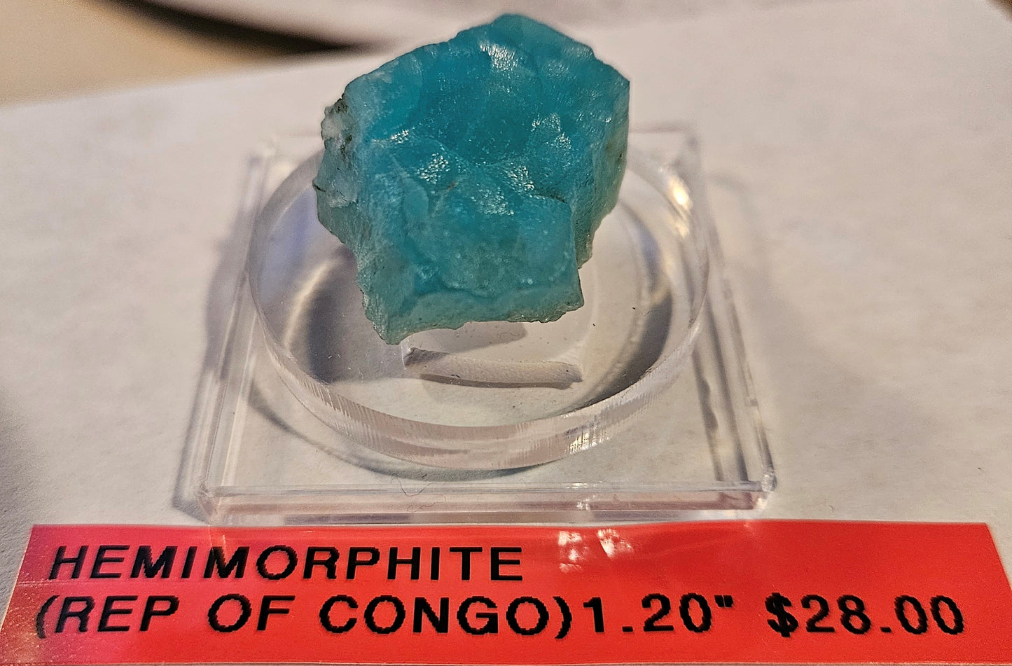 Hemimorphite (2) - [Republic of the Congo]
