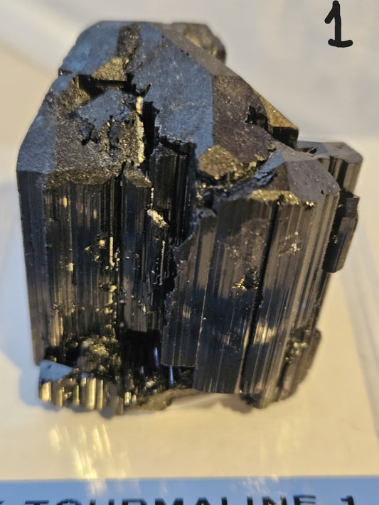 Black Tourmaline [Madagascar] [#1-4] 1